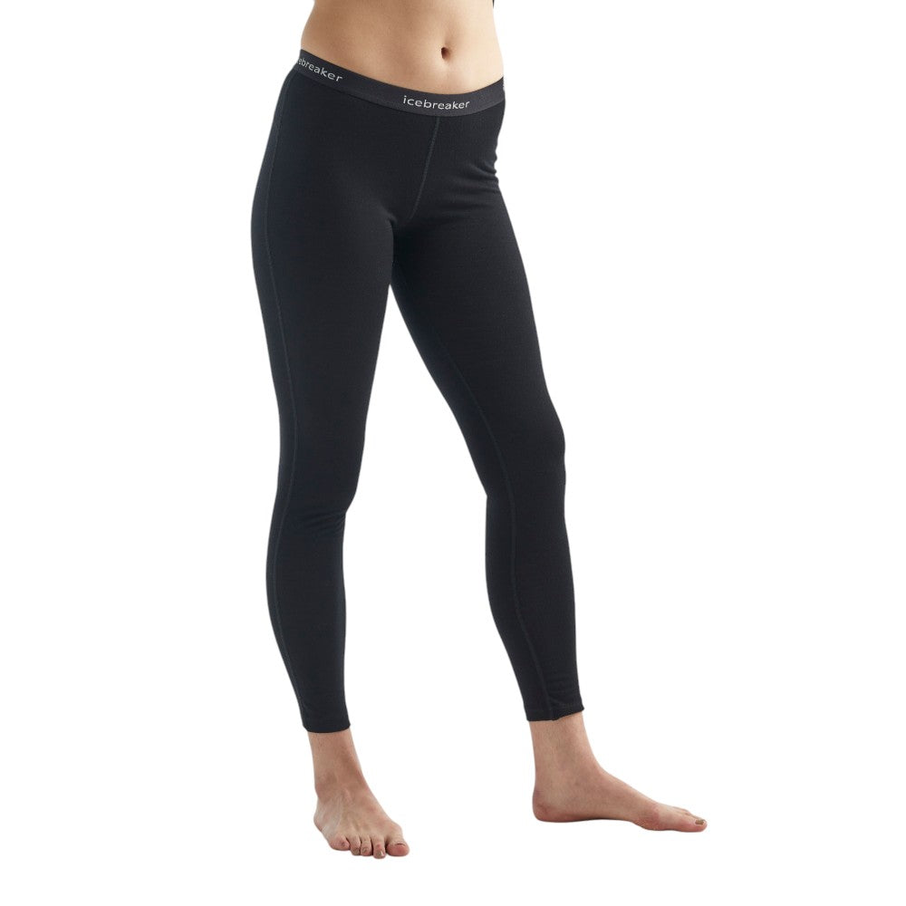 Icebreaker Women's Merino 200 Oasis Thermal Leggings - Black