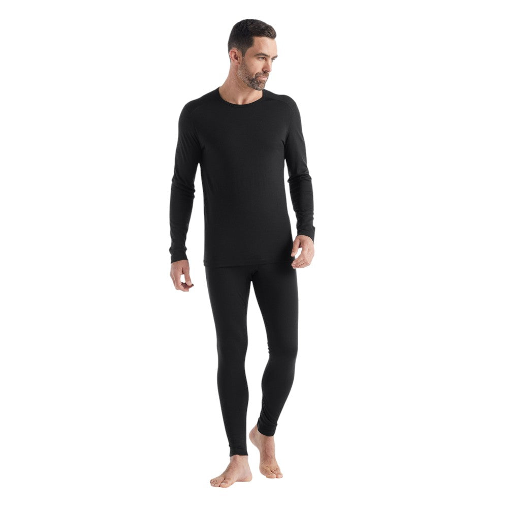 Icebreaker Men's Merino 200 Oasis Thermal Top - Black