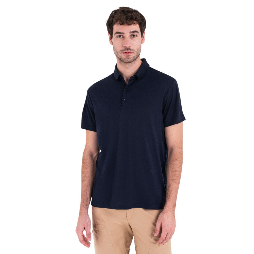 Icebreaker Men's Merino 150 Tech Lite II Polo - Navy