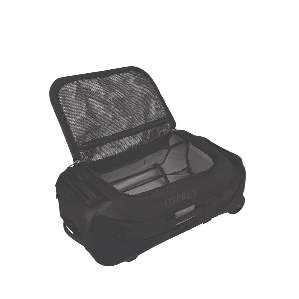 Osprey Transporter Wheeled Duffel 90 - Raven Black