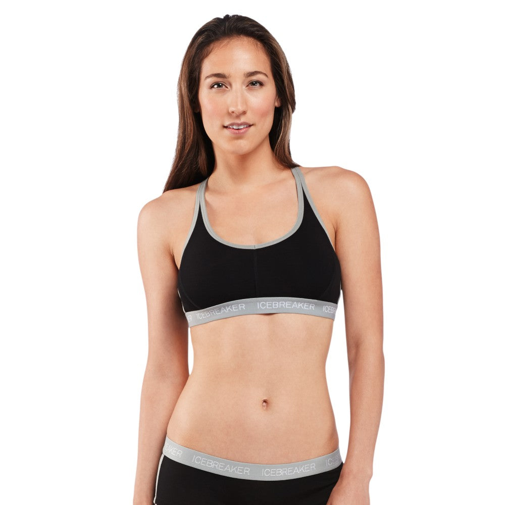 Icebreaker Women's Merino 125 Sprite Racerback Bra - Black