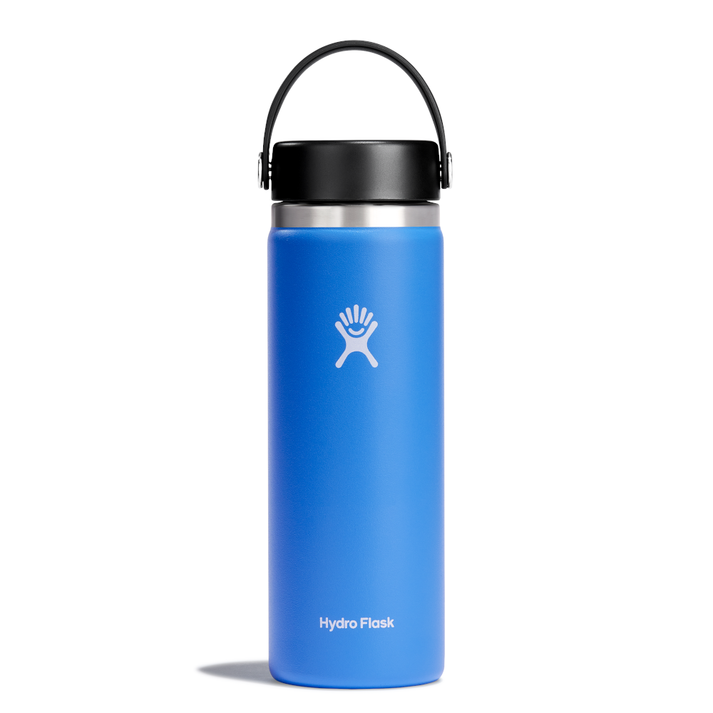 Hydro Flask 20oz Wide Mouth Bottle with Flex Cap, 591ml