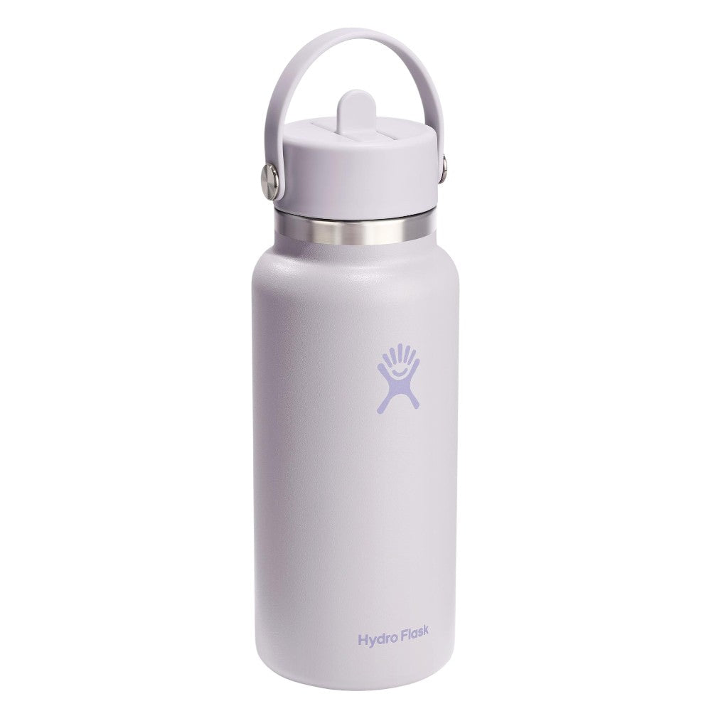 Hydro Flask 32oz Wide Mouth Bottle with Straw Cap, 946ml