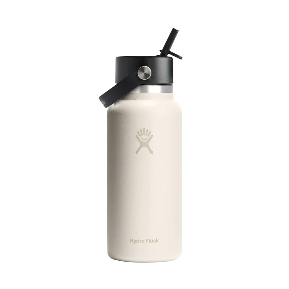 Hydro Flask 32oz Wide Mouth Bottle with Straw Cap, 946ml